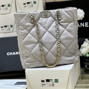 Ch@nel 19 bag Tote -AS3519-30*37*10CM - Image 3