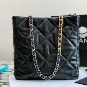 Ch@nel 19 bag Tote -AS3519-30*37*10CM - Image 8