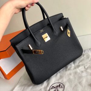 Hermes Birkin-Togo leather-25/30/35CM - Image 9