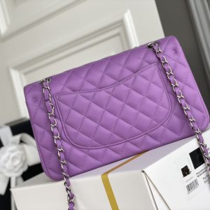 Ch@nel Flap Bag-Lambskin Leather-25CM - Image 2