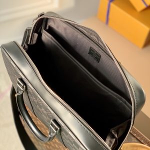 Louis Vuitton N45288 Damier Infini Onyx Sirius -35*27*7M - Image 7