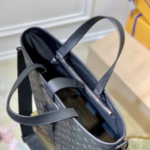 Louis Vuitton M45914 Monogram Eclipse Saumur-38*37*13M - Image 8