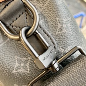 Louis Vuitton M45914 Monogram Eclipse Saumur-38*37*13M - Image 9