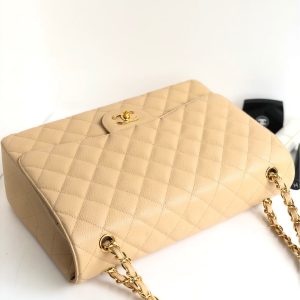 Ch@nel Flap Bag-Caviar Leather-Maxi-33CM - Image 3