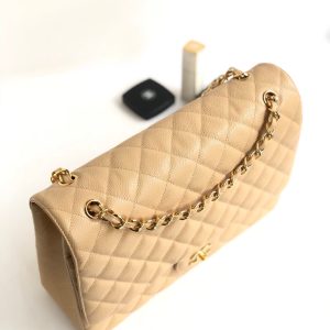 Ch@nel Flap Bag-Caviar Leather-Maxi-33CM - Image 6
