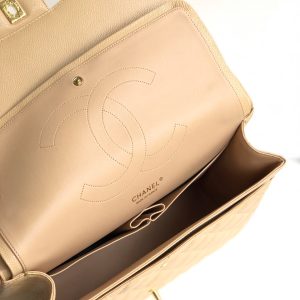 Ch@nel Flap Bag-Caviar Leather-Maxi-33CM - Image 7
