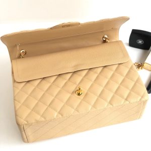 Ch@nel Flap Bag-Caviar Leather-Maxi-33CM - Image 8
