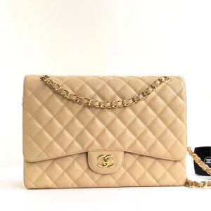 Ch@nel Flap Bag-Caviar Leather-Maxi-33CM - Image 1