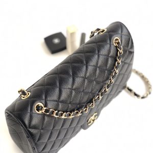 Ch@nel Flap Bag-Caviar Leather-Maxi-33CM - Image 8