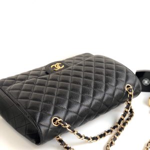 Ch@nel Flap Bag-Caviar Leather-Maxi-33CM - Image 9