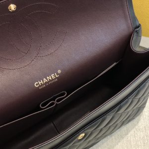 Ch@nel Flap Bag-Lambskin Leather-Maxi-33CM - Image 2