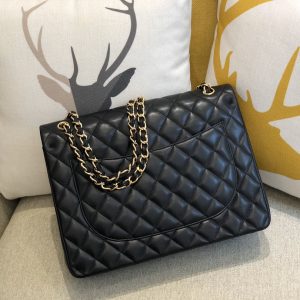 Ch@nel Flap Bag-Lambskin Leather-Maxi-33CM - Image 5