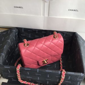 Ch@nel Flap Bag-17CM - Image 5