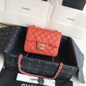 Ch@nel Flap Bag-17CM - Image 8