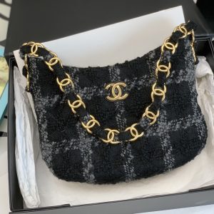 Ch@nel Hobo Handbags-24*17.5*6CM - Image 3