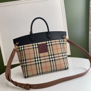 Burberry Society Vintage Tote-28*36*29CM - Image 3