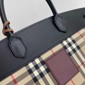 Burberry Society Vintage Tote-28*36*29CM - Image 5