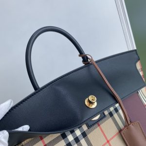 Burberry Society Vintage Tote-28*36*29CM - Image 9