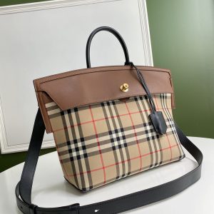 Burberry Society Vintage Tote-28*36*29CM - Image 2