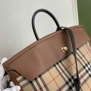 Burberry Society Vintage Tote-28*36*29CM - Image 3