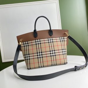 Burberry Society Vintage Tote-28*36*29CM - Image 7