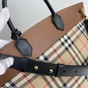 Burberry Society Vintage Tote-28*36*29CM - Image 8