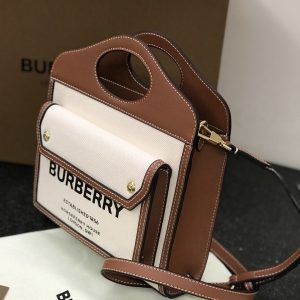 Burberry Pocket Bag-23.5x7x20CM - Image 3
