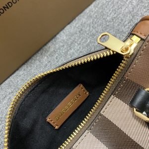 Burberry Bowling Bag-18.5x11x12CM - Image 8