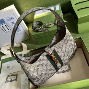Gucci&Balenciaga Jackie 1961 Hobo Bag-28*19*4.5CM - Image 7