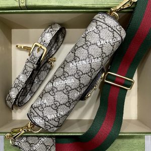 Gucci&Balenciaga 1955 Horsebit Bag-21/13/9CM - Image 6