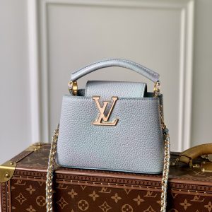 Louis Vuitton Mini Capucines Handlebag-21*14*8CM - Image 2