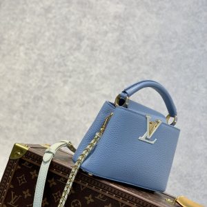 Louis Vuitton Mini Capucines Handlebag-21*14*8CM - Image 3