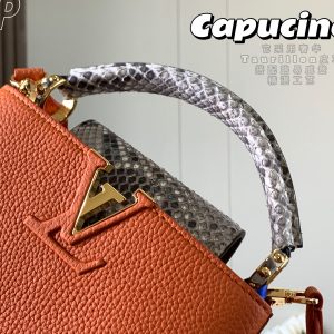 Louis Vuitton Mini Capucines Handlebag-21*14*8CM - Image 5