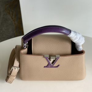 Louis Vuitton Mini Capucines Handlebag-21*14*8CM - Image 2