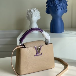 Louis Vuitton Mini Capucines Handlebag-21*14*8CM - Image 5