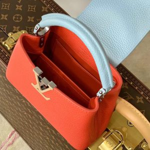 Louis Vuitton Mini Capucines Handlebag-21*14*8CM - Image 5