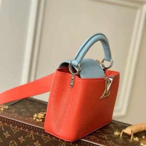 Louis Vuitton Mini Capucines Handlebag-21*14*8CM - Image 9