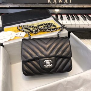 Ch@nel Flap Bag-17CM - Image 1