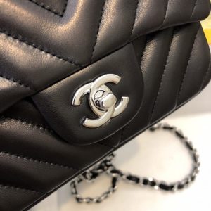 Ch@nel Flap Bag-17CM - Image 5