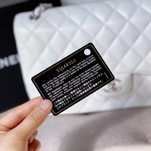 Ch@nel Flap Bag-Caviar-Silver Hardware-30CM - Image 2