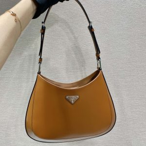 Prada Cleo Handbags-Patent Leather-30X18.5X4CM - Image 1