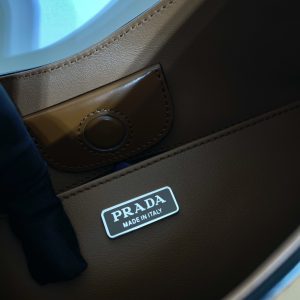 Prada Cleo Handbags-Patent Leather-30X18.5X4CM - Image 4