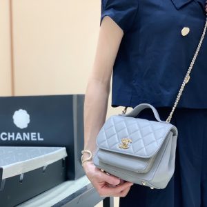 Ch@nel Flap Bag-25x21x7CM - Image 10