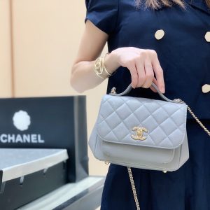 Ch@nel Flap Bag-25x21x7CM - Image 12
