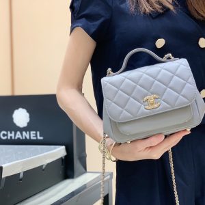 Ch@nel Flap Bag-25x21x7CM - Image 15