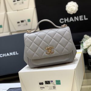 Ch@nel Flap Bag-25x21x7CM - Image 4
