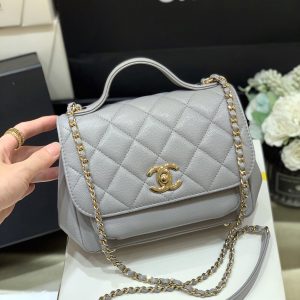 Ch@nel Flap Bag-25x21x7CM - Image 6