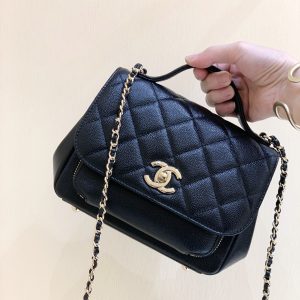 Ch@nel Flap Bag-25x21x7CM - Image 2