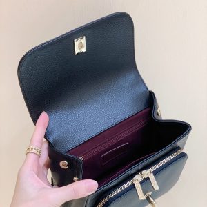 Ch@nel Flap Bag-25x21x7CM - Image 5
