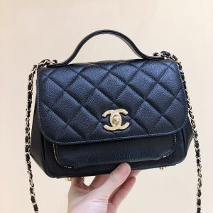 Ch@nel Flap Bag-25x21x7CM - Image 6